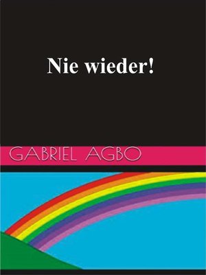 cover image of Nie wieder!